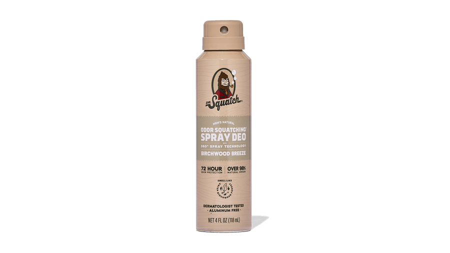 Birchwood Breeze Spray Deodorant - All Day Daily Routine