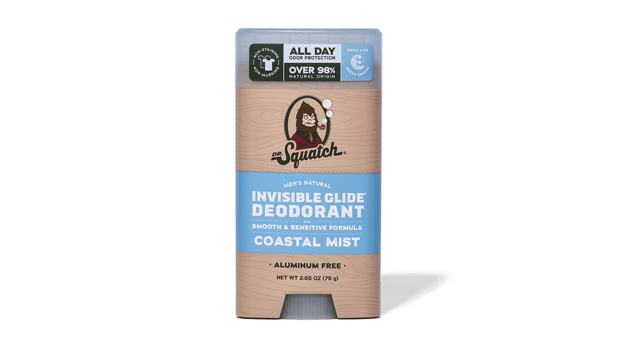 Coastal Mist Invisible Glide Deodorant - Bright Travel Glide