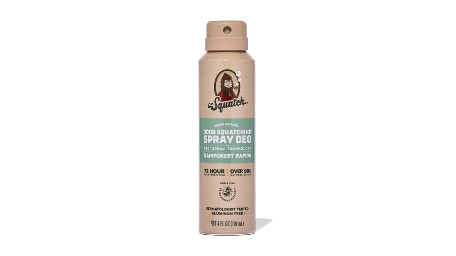 Rainforest Rapids Spray Deodorant - Bright Travel Carry