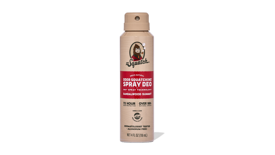 Sandalwood Summit Spray Deodorant - Outdoor Daily Routine