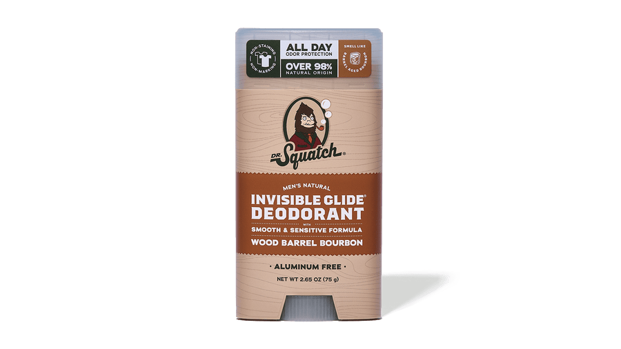 Wood Barrel Bourbon Invisible Glide Deodorant - Rich Clean