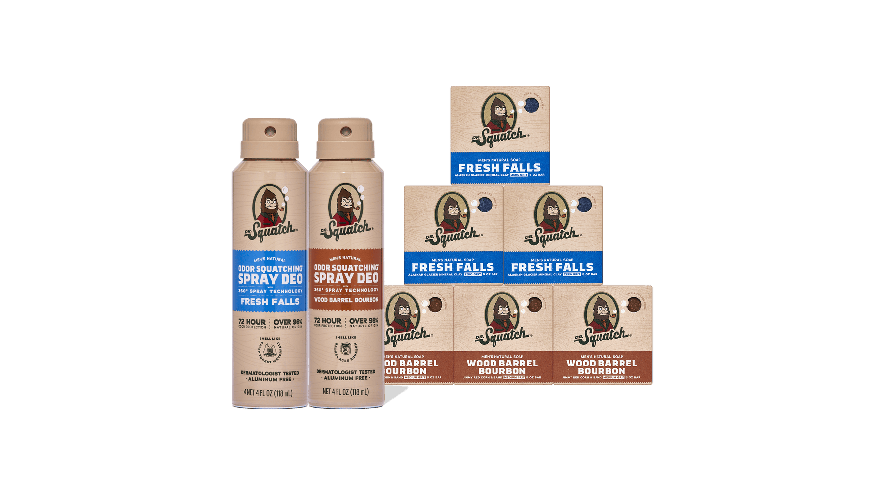 Spray Deodorant Set - Active Guard