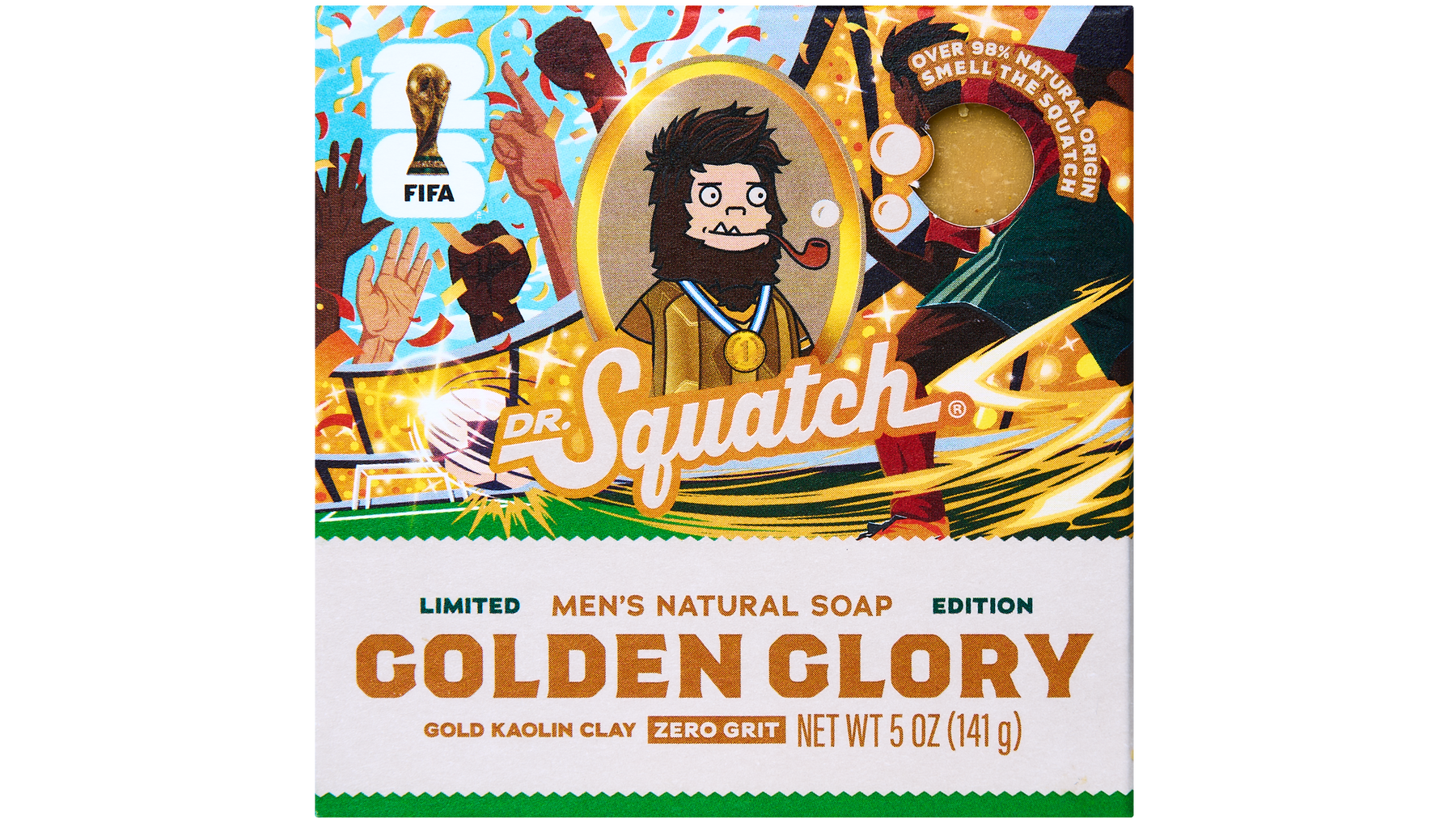 FIFA Golden Glory 3-Pack Bar Soap Bundle - Collector Gift Lineup