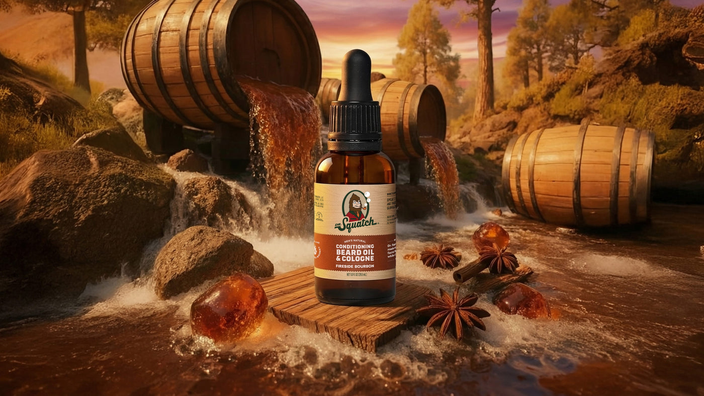 Conditioning Beard Oil & Cologne Fireside Bourbon - Forest Outdoor Finish