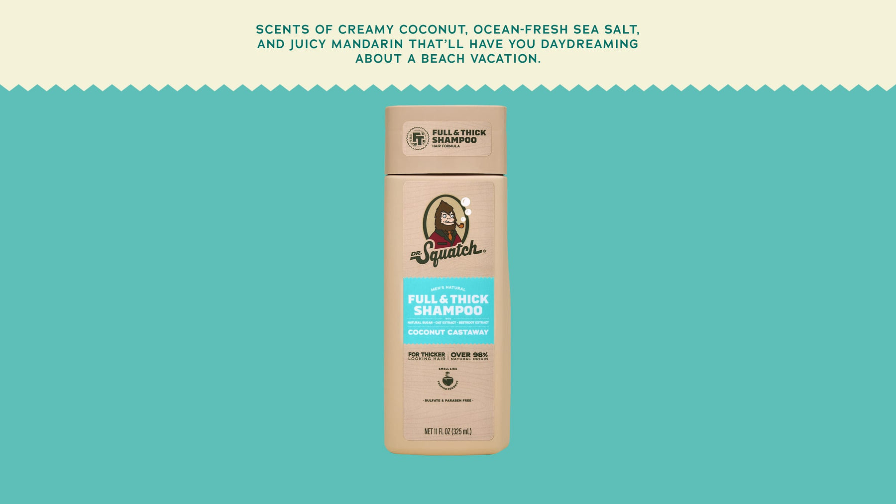 Coconut Castaway Full & Thick Shampoo - Full Morning Routine