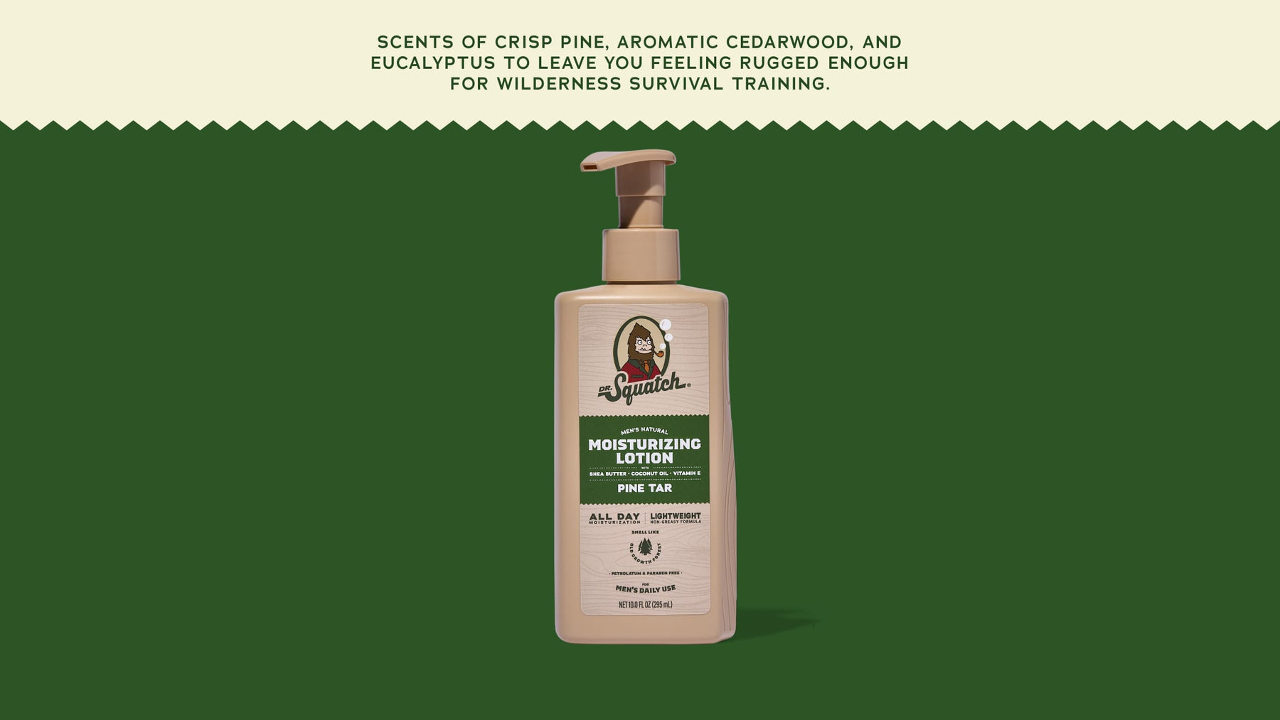 Pine Tar Lotion - Classic Fresh Soft