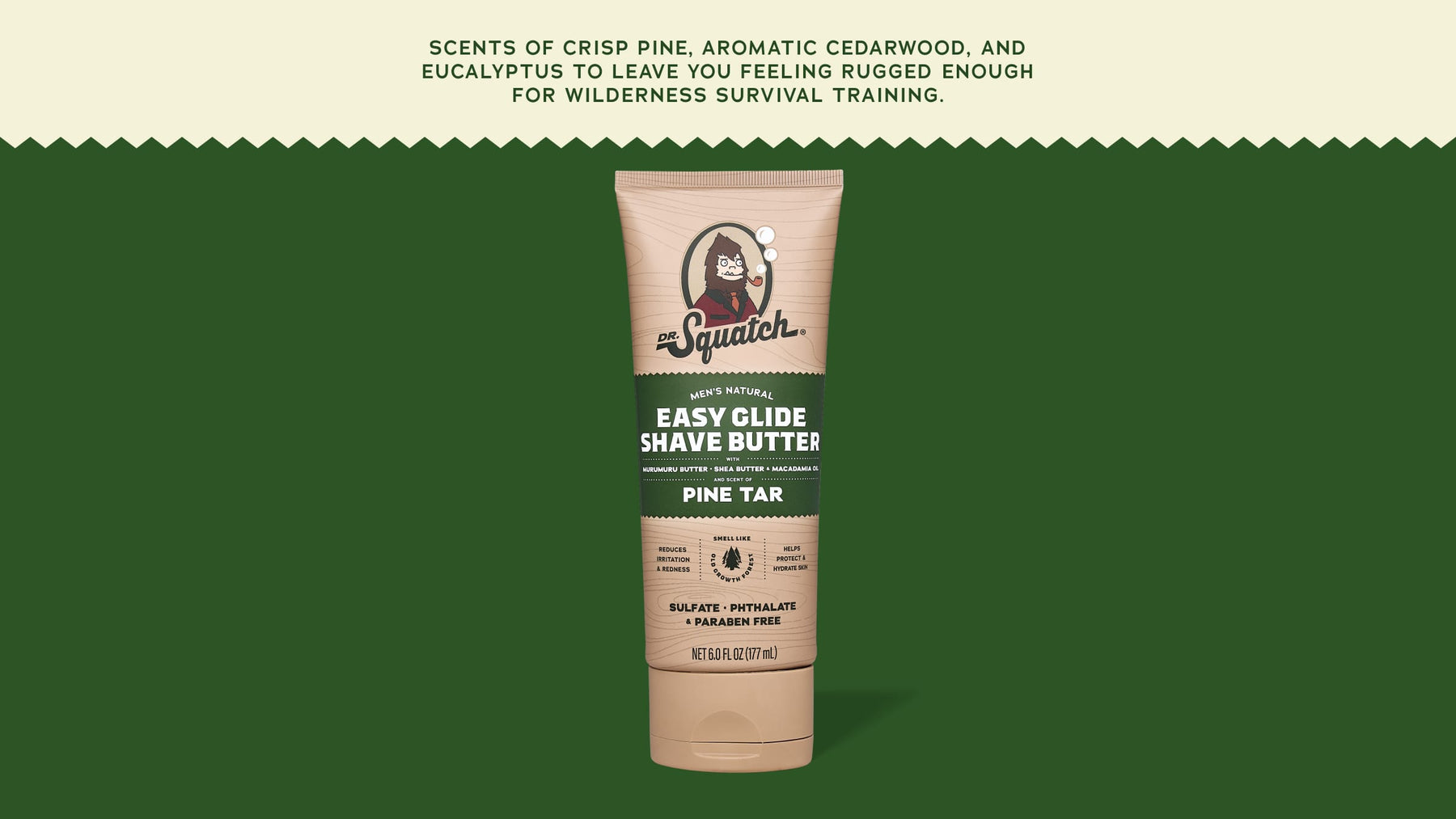 Easy Glide Shave Butter Pine Tar - Modern Fresh Guard