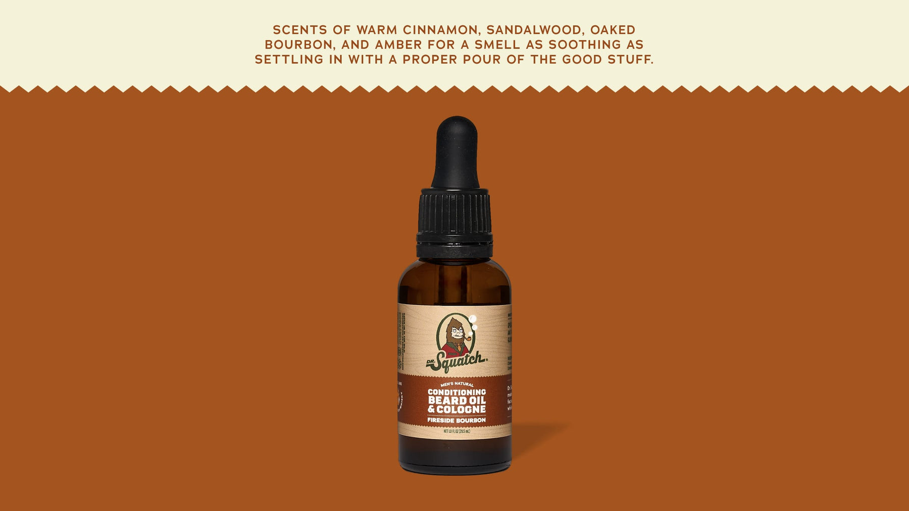Conditioning Beard Oil & Cologne Fireside Bourbon - Forest Outdoor Finish