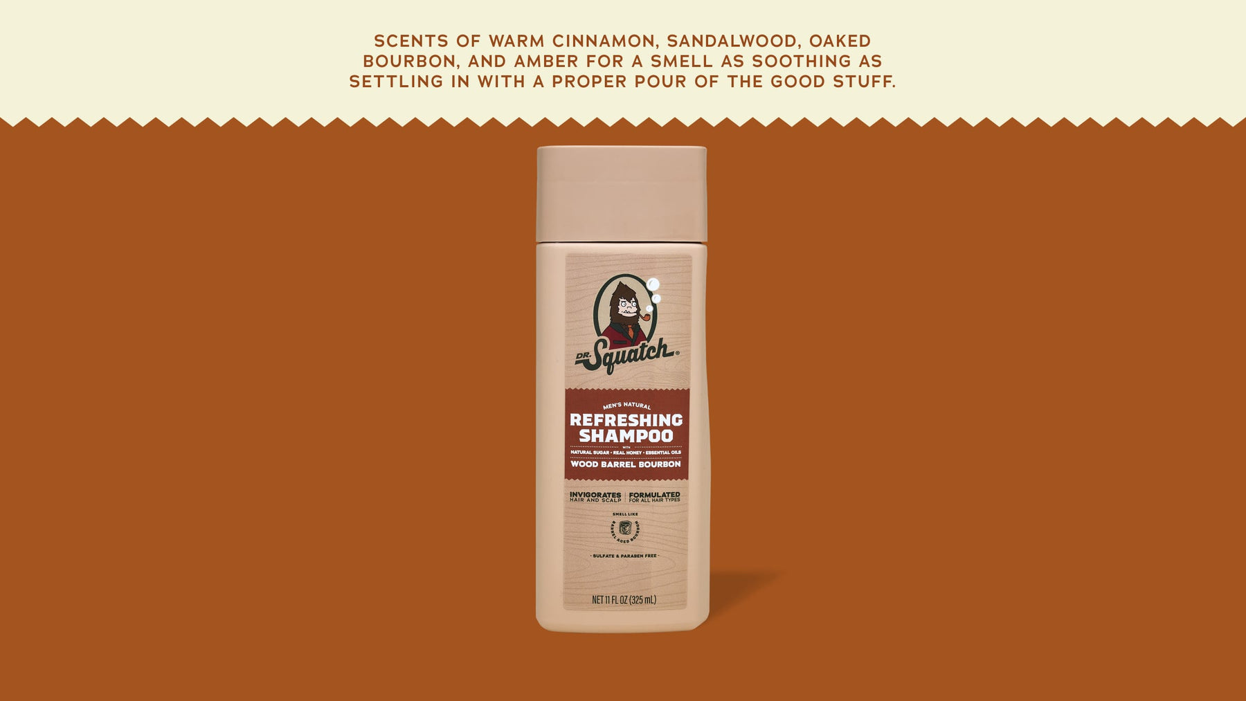 Wood Barrel Bourbon Shampoo - Evening Ready