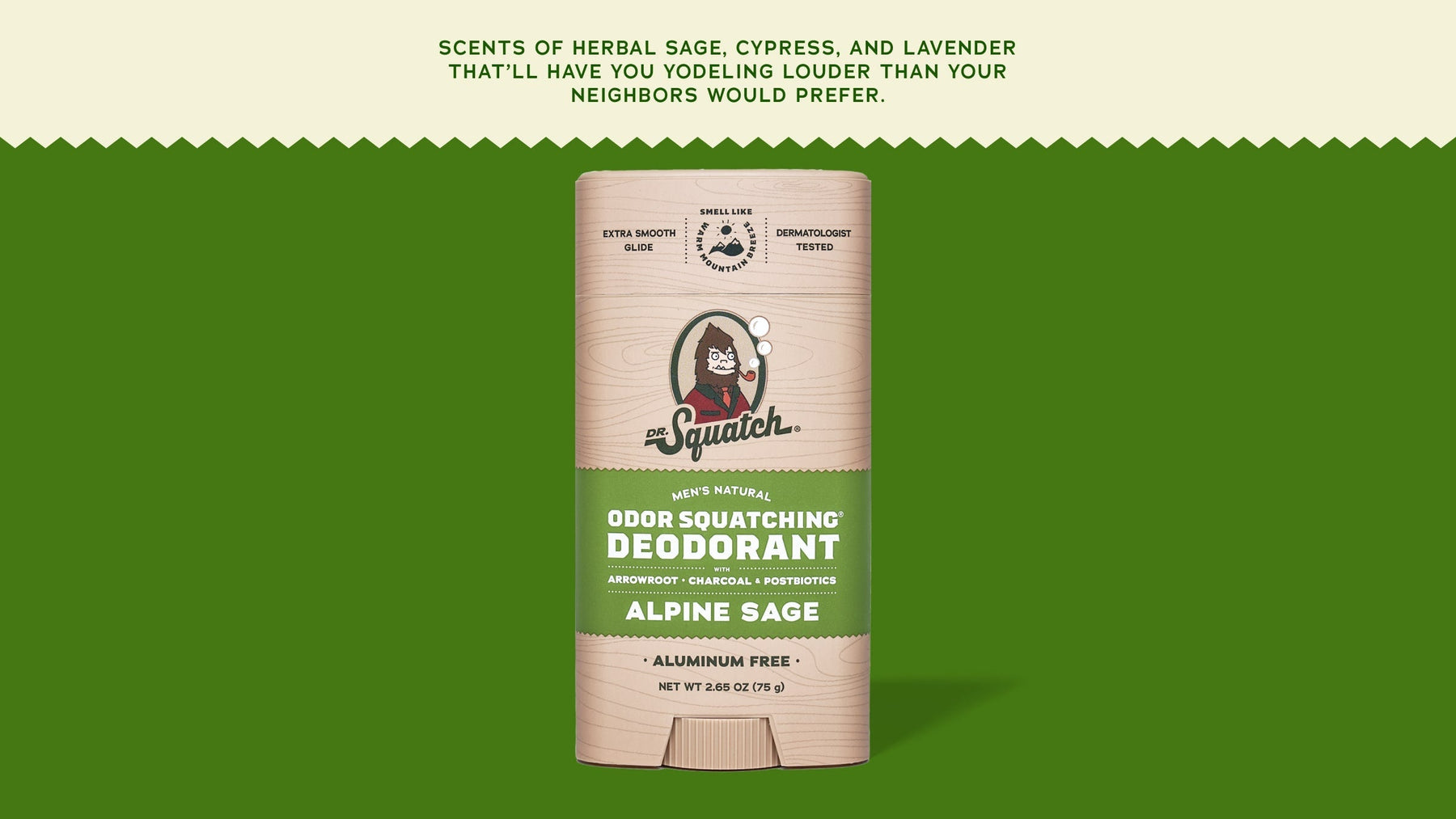 Alpine Sage Deodorant - All Day Outdoor Routine