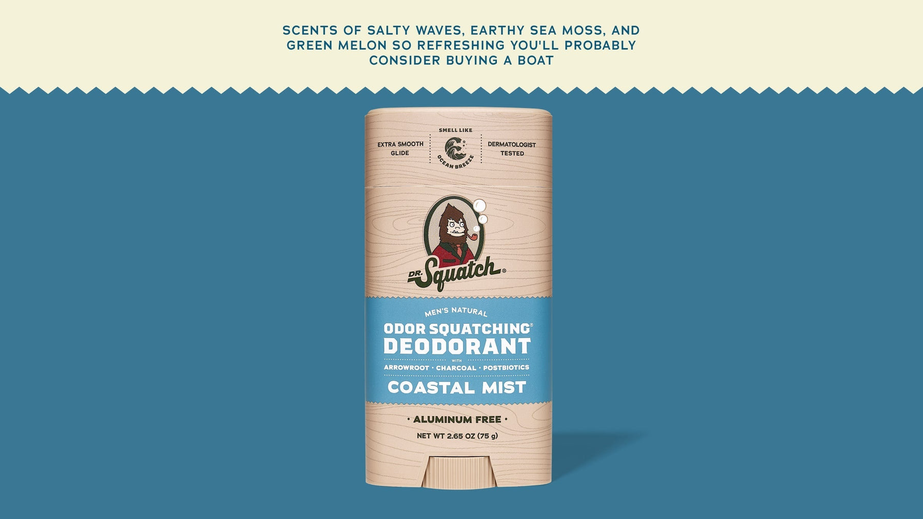 Coastal Mist Deodorant - Daily Clean Fresh