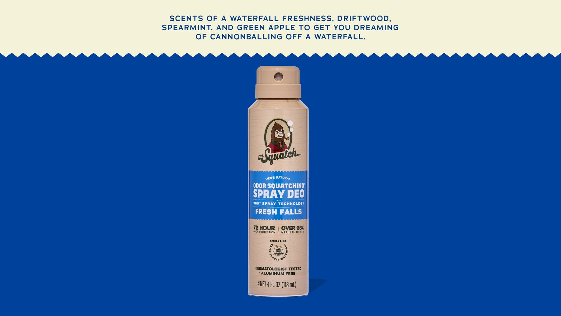 Fresh Falls Spray Deodorant - Outdoor Active Carry