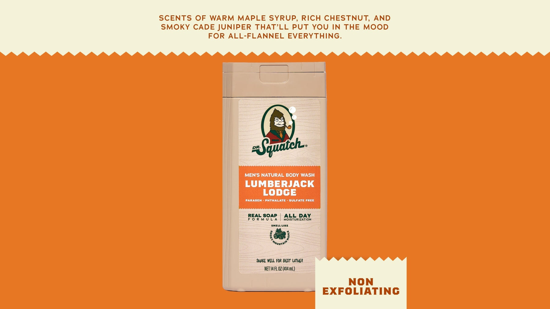 14 oz Lumberjack Lodge Body Wash - Modern Fresh Bar