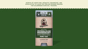 Pine Tar Invisible Glide Deodorant - Simple Travel Fresh