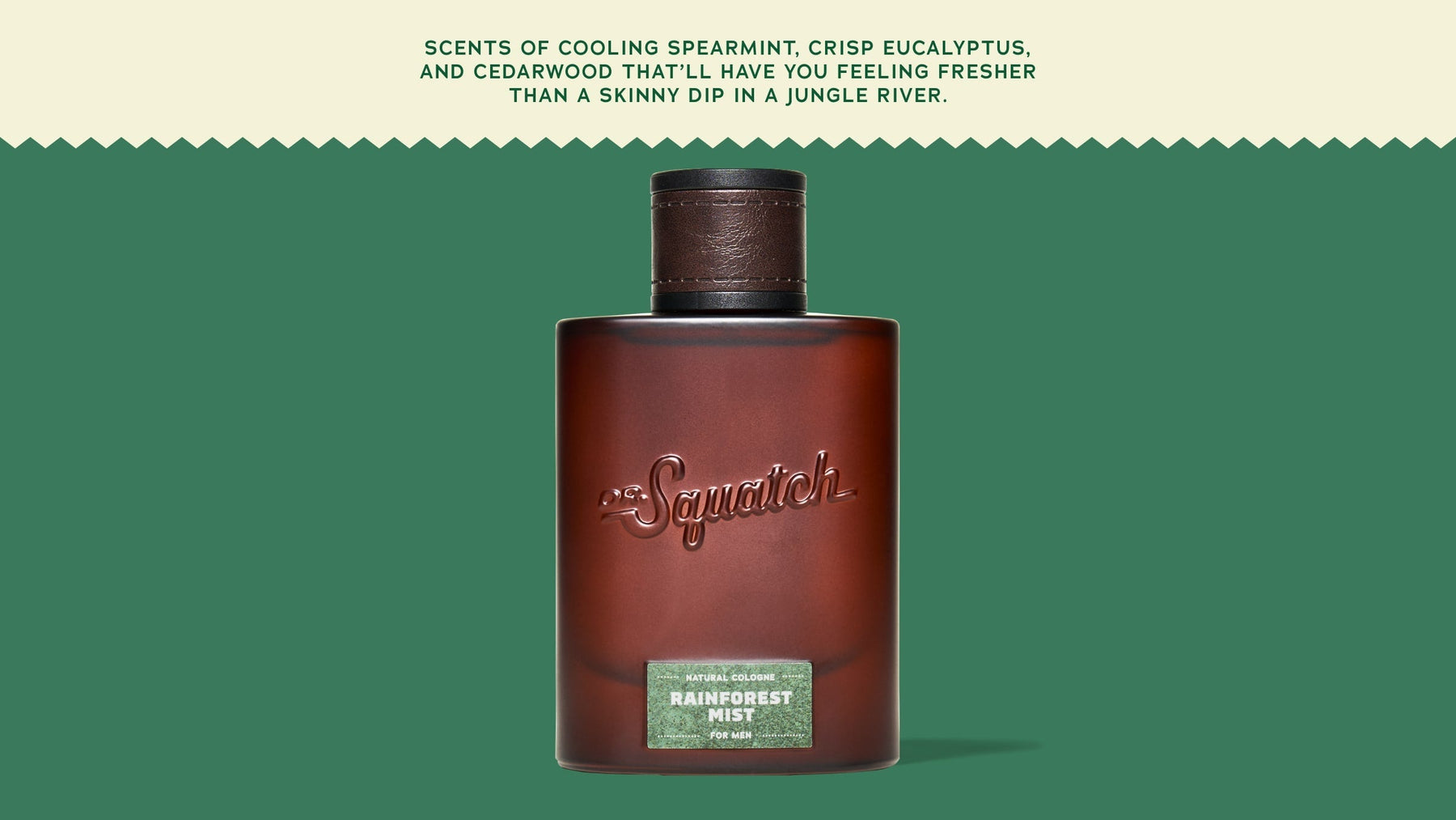 Rainforest Mist Cologne - Forest Fresh Scent