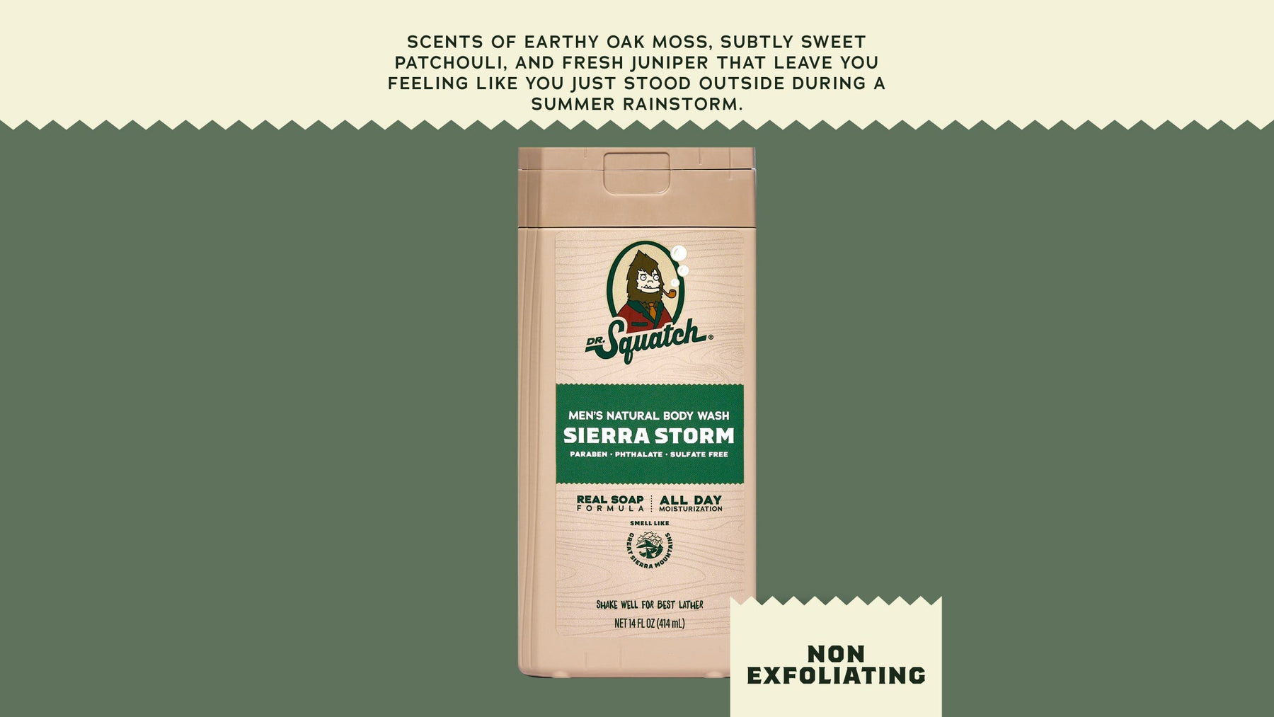 14 oz Sierra Storm Body Wash - Classic Daily Wash