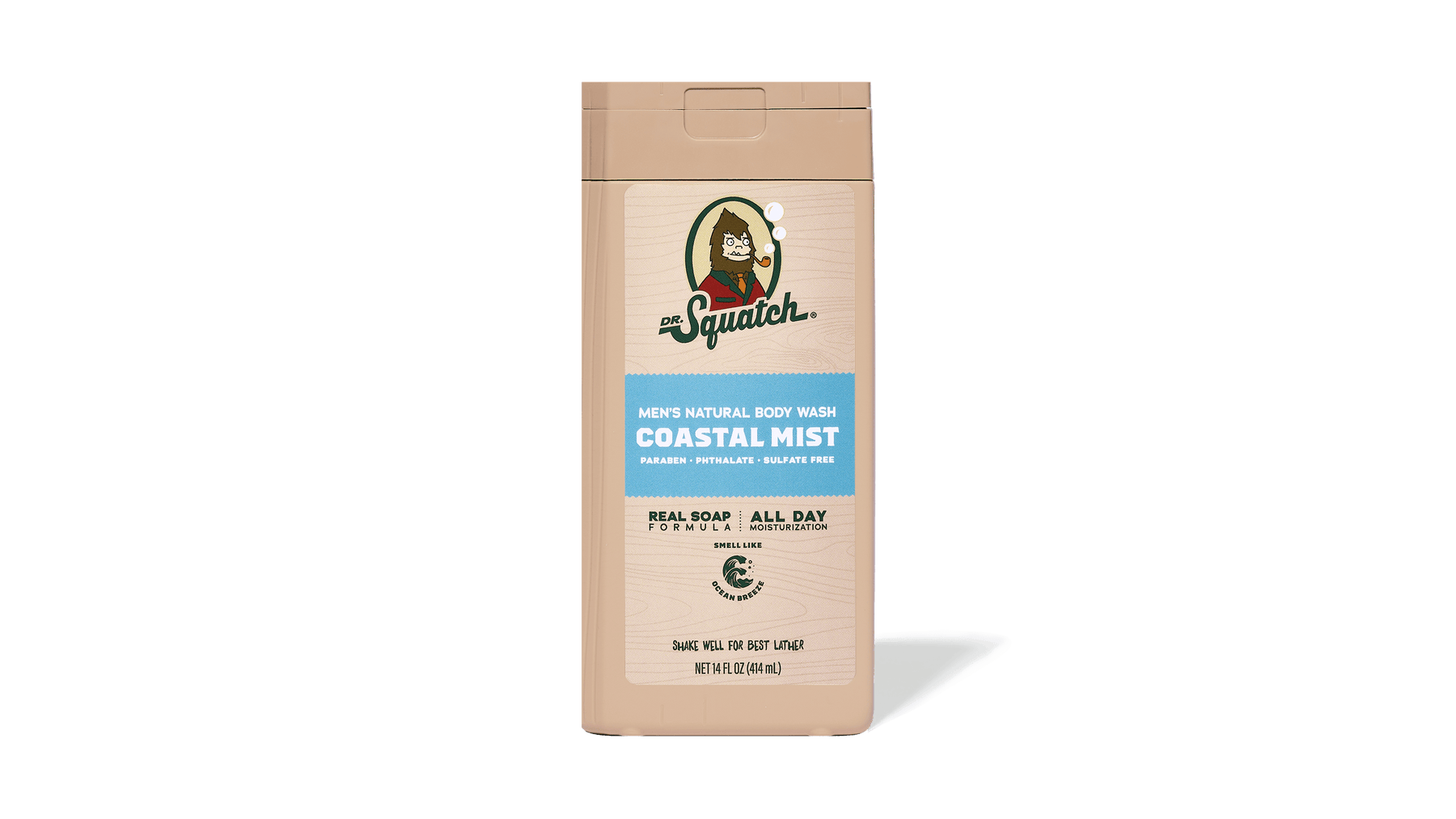 14 oz Coastal Mist Body Wash - Bright Shower Routine