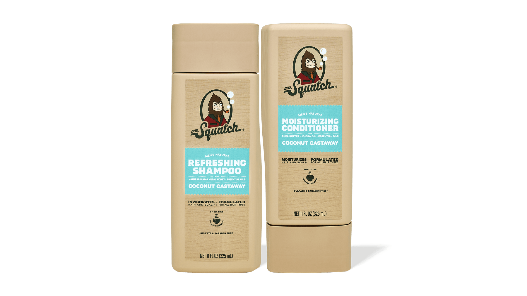 Coconut Castaway Hair Care Kit - Fresh Travel Pick