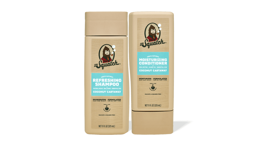 Coconut Castaway Hair Care Kit - Fresh Travel Pick