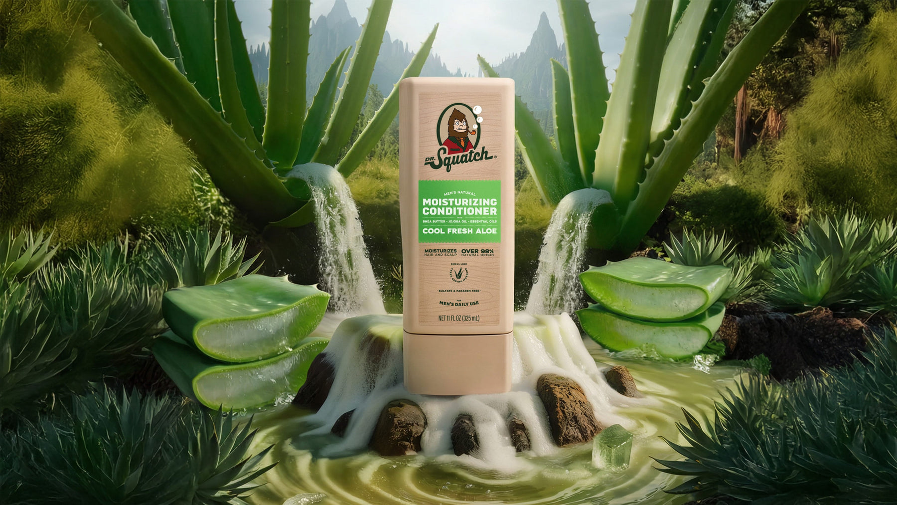 Cool Fresh Aloe Conditioner - Simple Active Wash
