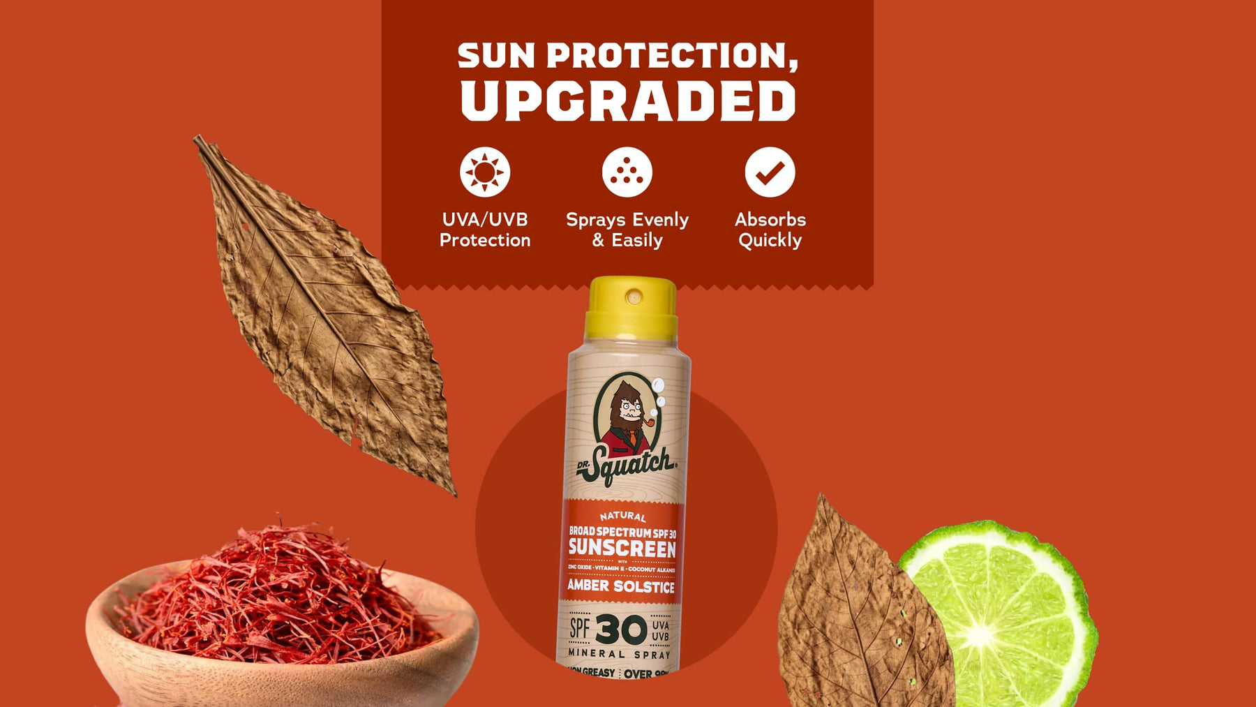 Amber Solstice Spray Sunscreen - Sunny Cover