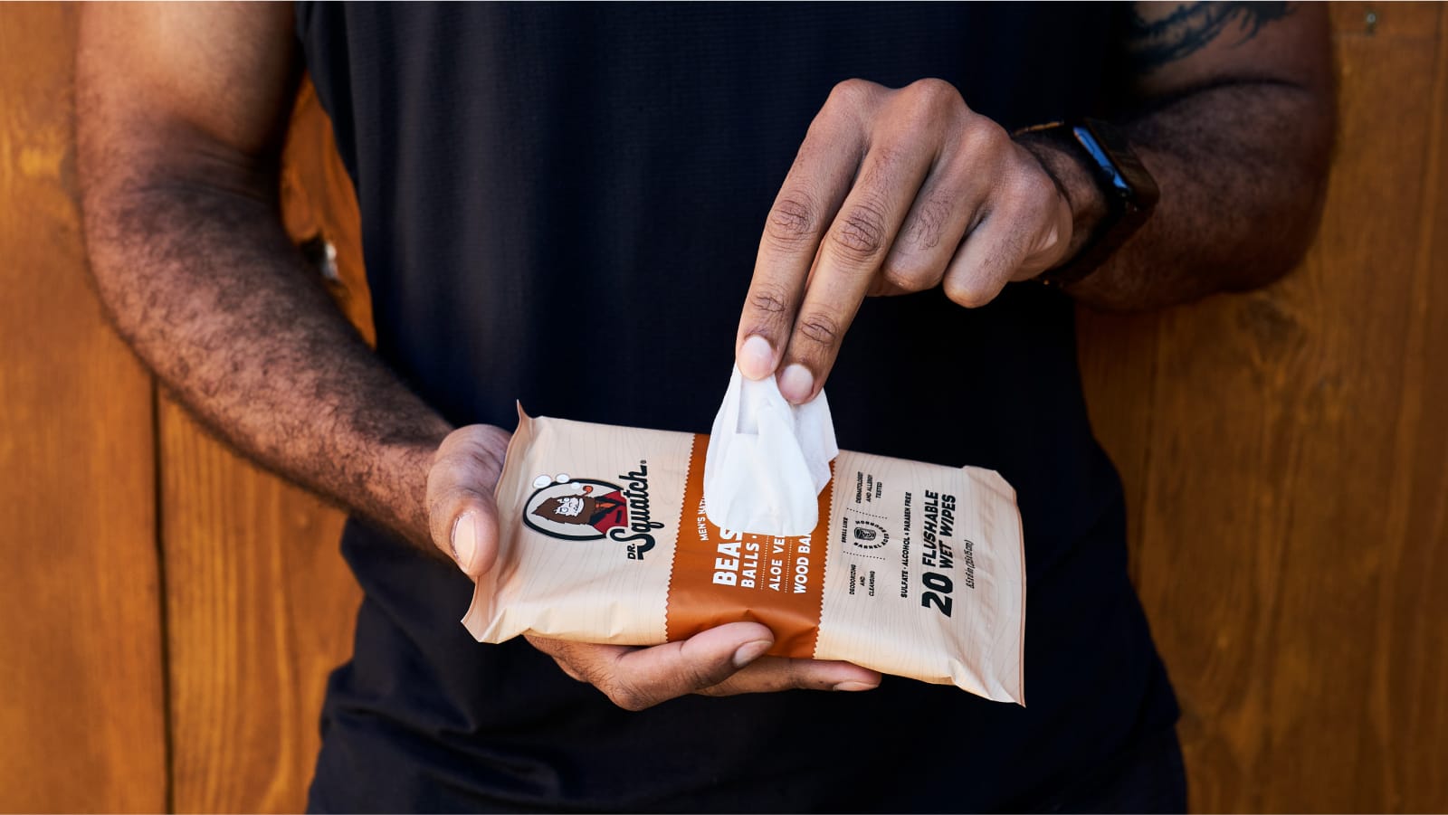 Wood Barrel Bourbon Wipes - Clean Finish