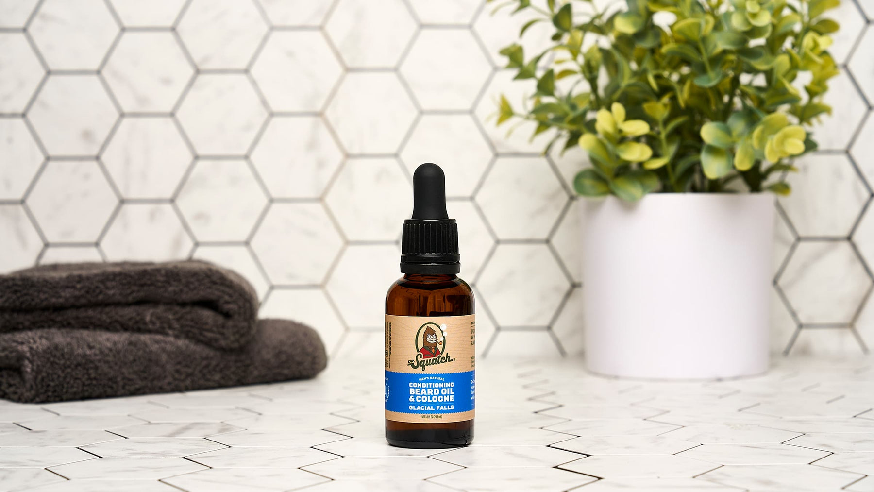 Conditioning Beard Oil & Cologne Glacial Falls - Smooth Evening Style