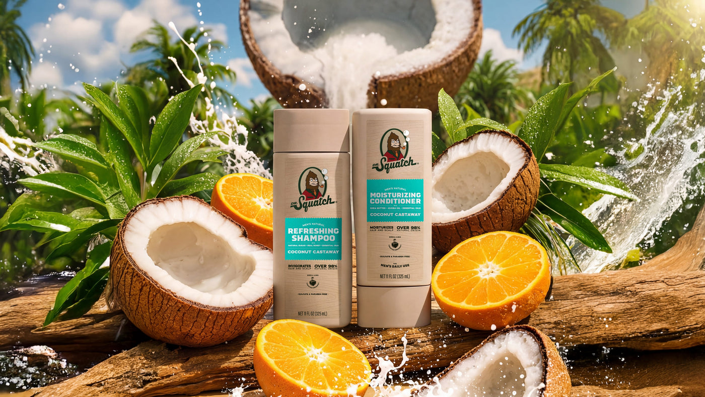 Coconut Castaway Hair Care Kit - Fresh Travel Pick
