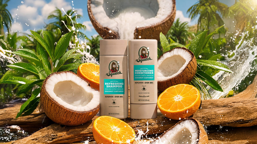 Coconut Castaway Hair Care Kit - Fresh Travel Pick