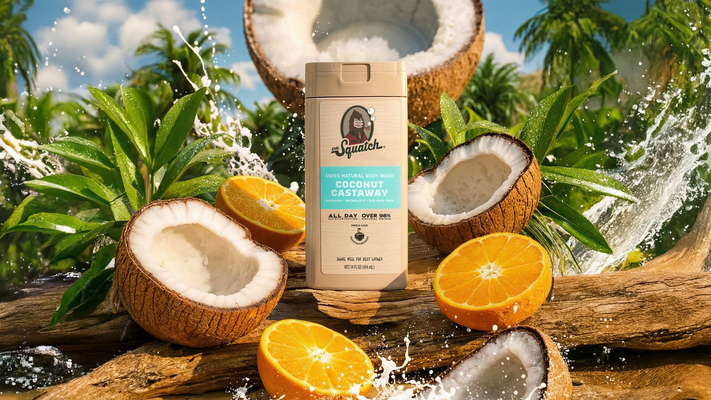 14 oz Coconut Castaway Body Wash - Outdoor Trail Start