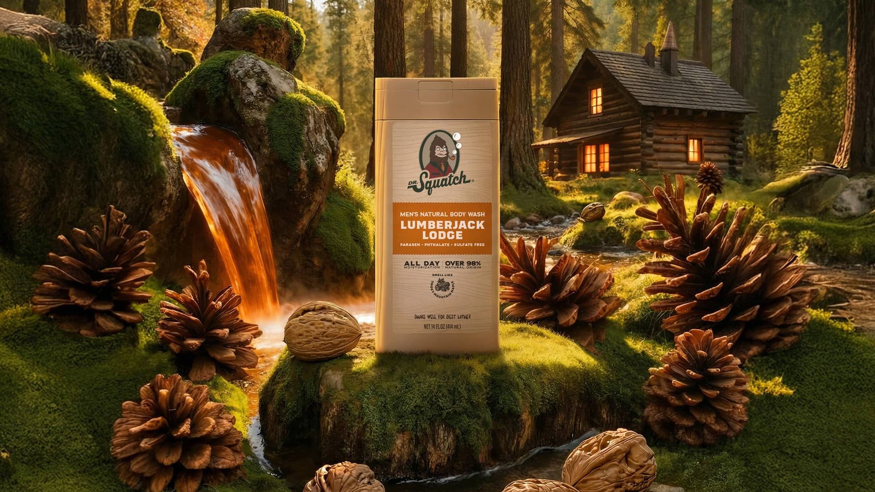 14 oz Lumberjack Lodge Body Wash - Modern Fresh Bar