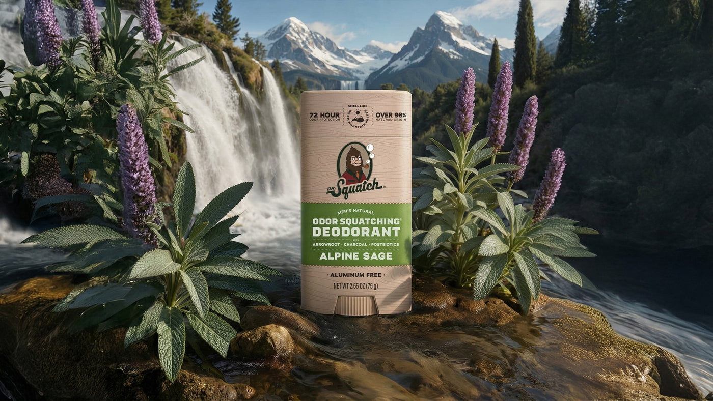 Alpine Sage Deodorant - All Day Outdoor Routine