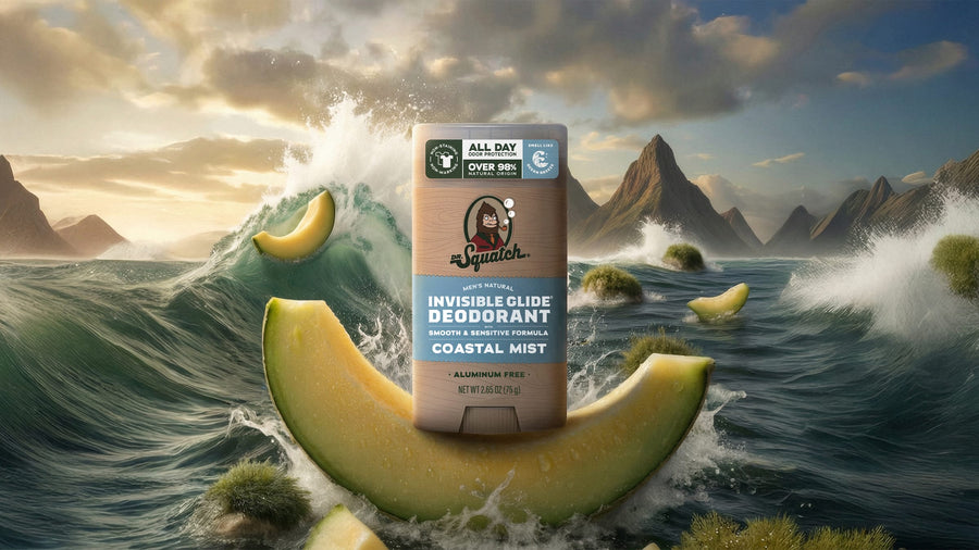 Coastal Mist Invisible Glide Deodorant - Bright Travel Glide