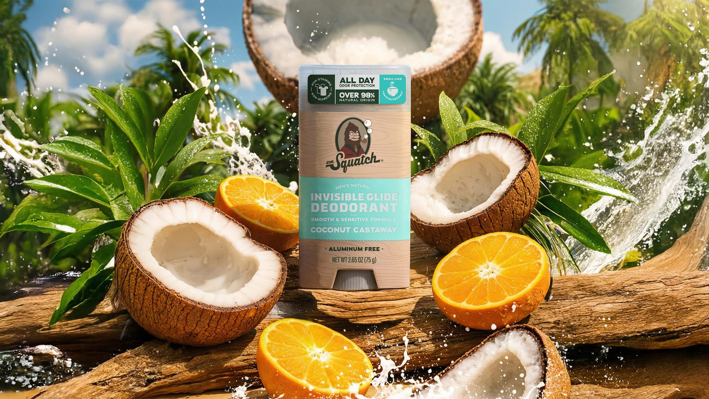 Coconut Castaway Invisible Glide Deodorant - Smooth Fresh