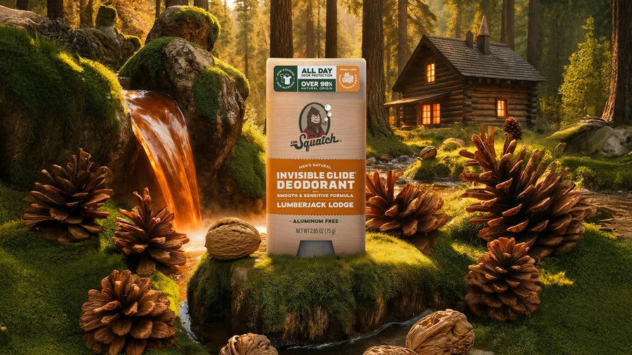 Lumberjack Lodge Invisible Glide Deodorant - Bright Outdoor Guard