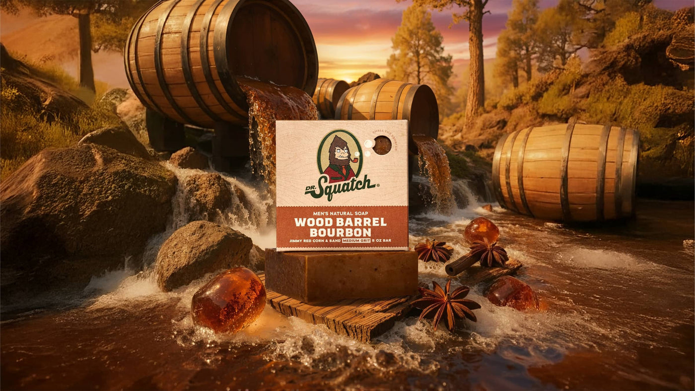 Wood Barrel Bourbon - Shower Ready