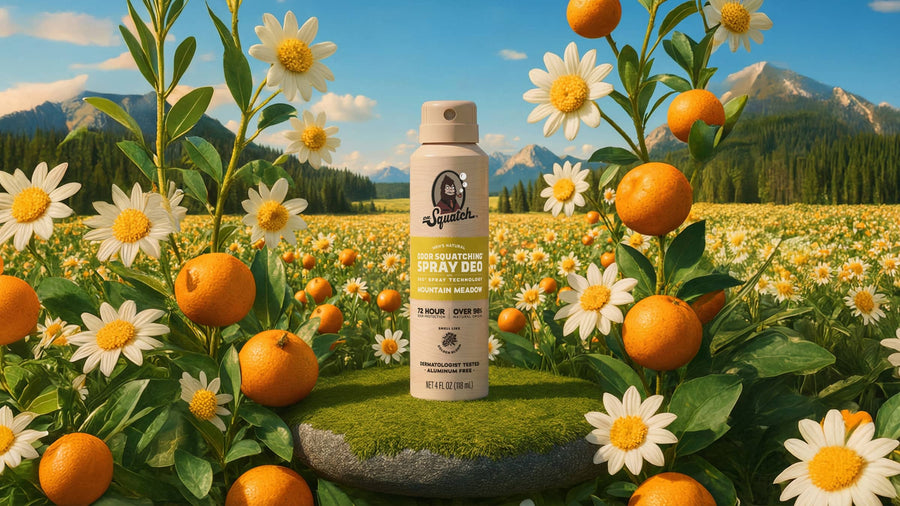 Mountain Meadow Spray Deodorant - Travel Clean Routine