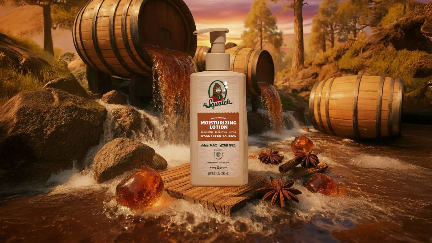 Wood Barrel Bourbon Lotion - Cozy Care