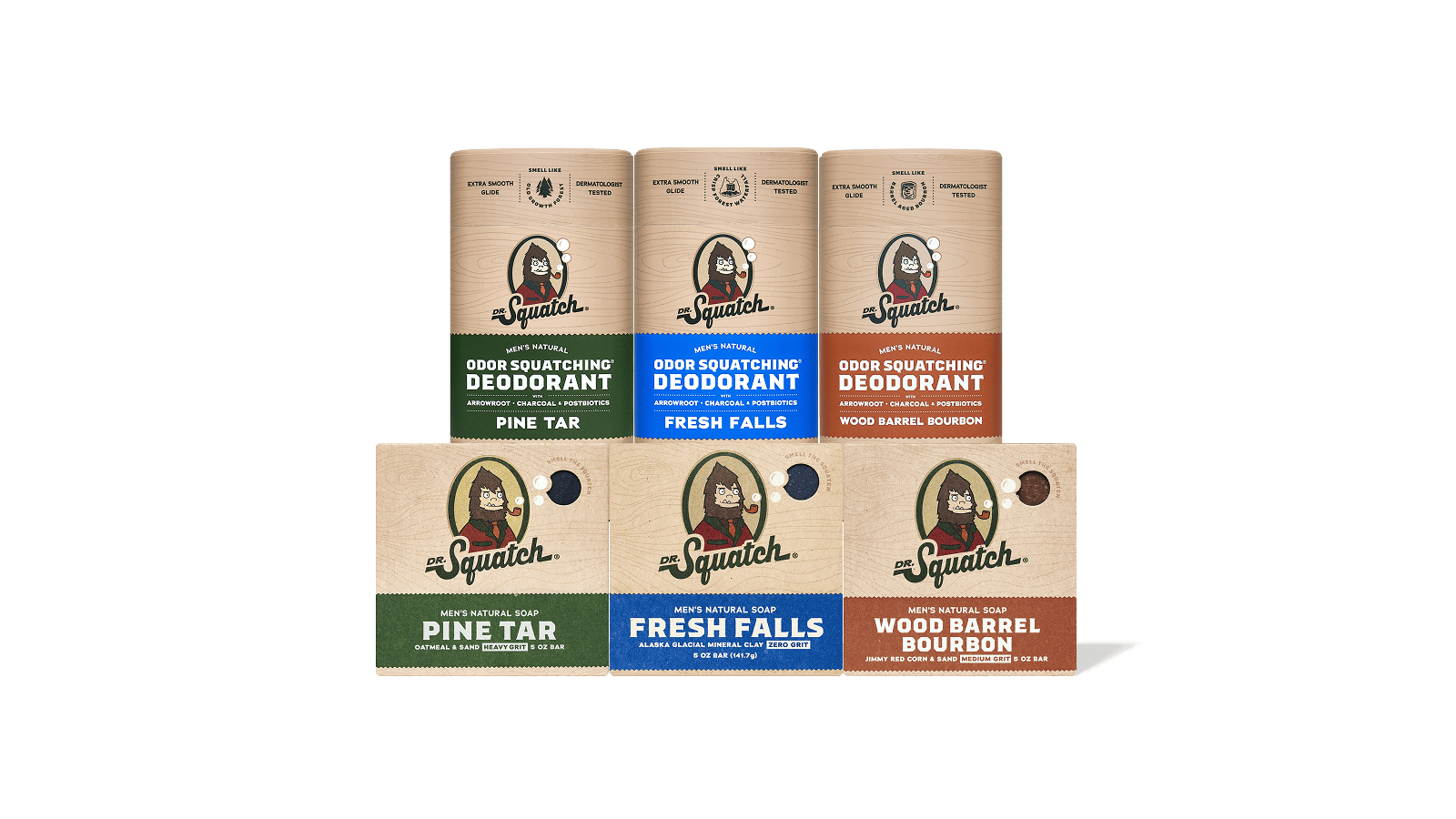 Deodorant & Soap Set - Active Collector Pack