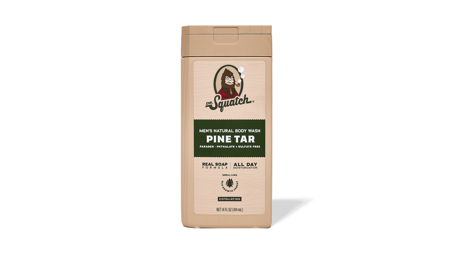 14 oz Pine Tar Exfoliating Body Wash - Modern Daily Wash