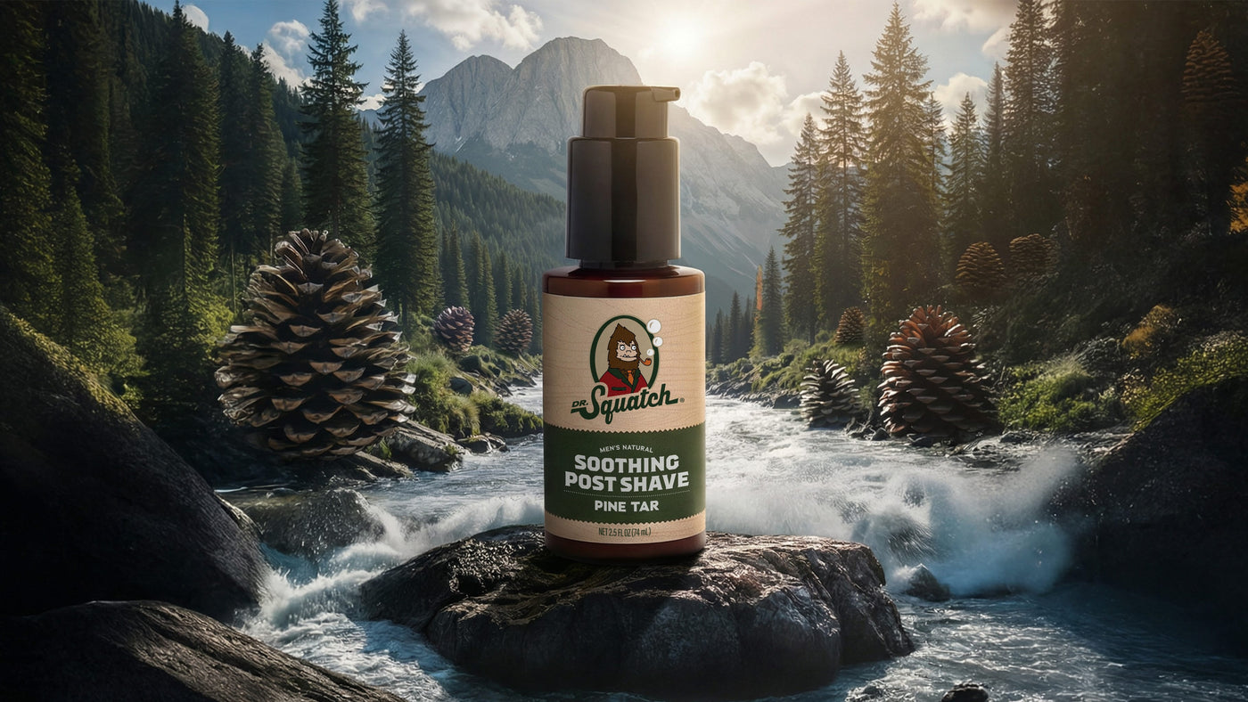 Soothing Post Shave Pine Tar - Active Fresh Style