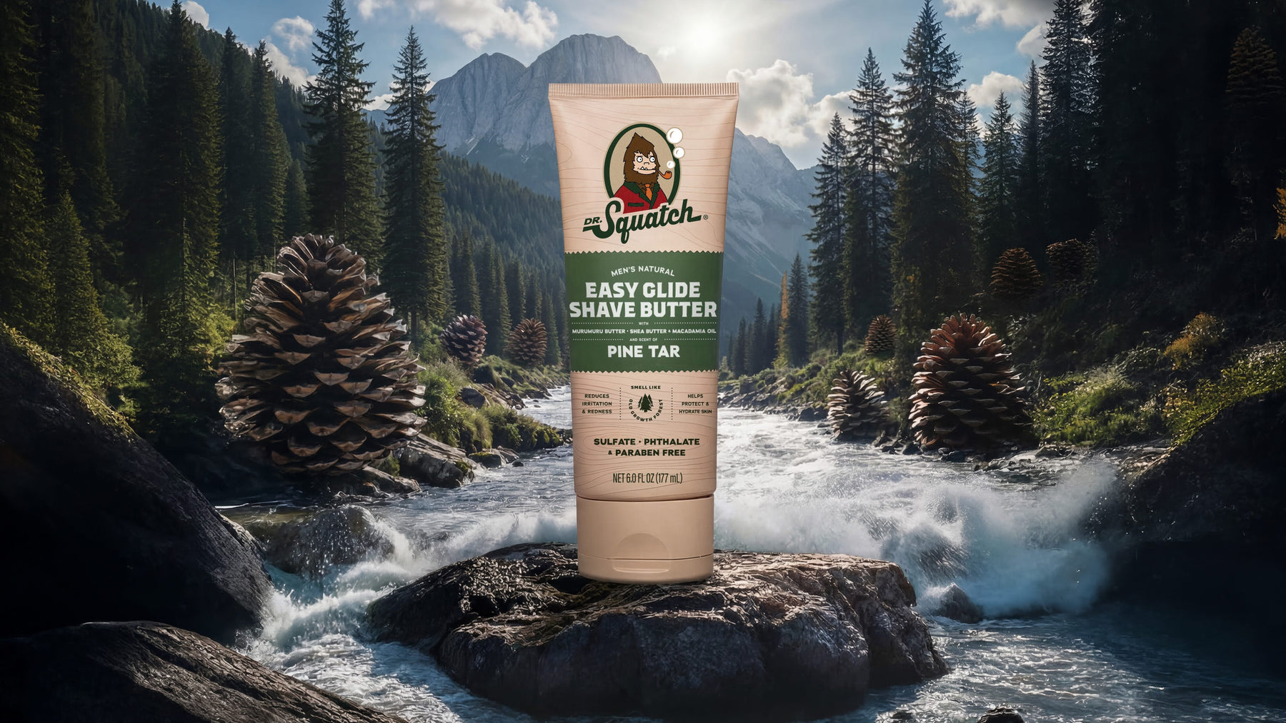 Easy Glide Shave Butter Pine Tar - Modern Fresh Guard