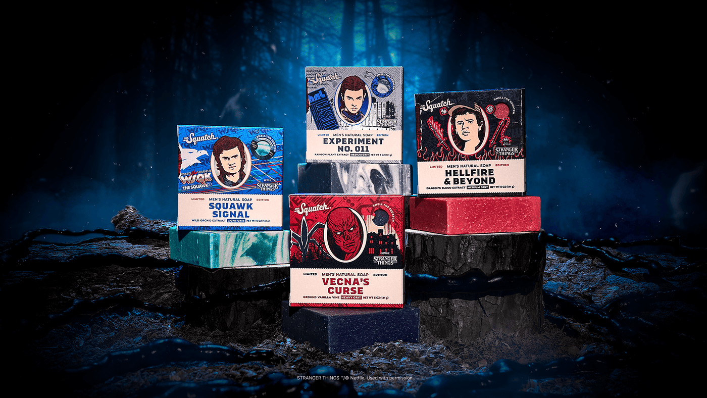 Stranger Things 4-Pack - Simple Outdoor Rotation