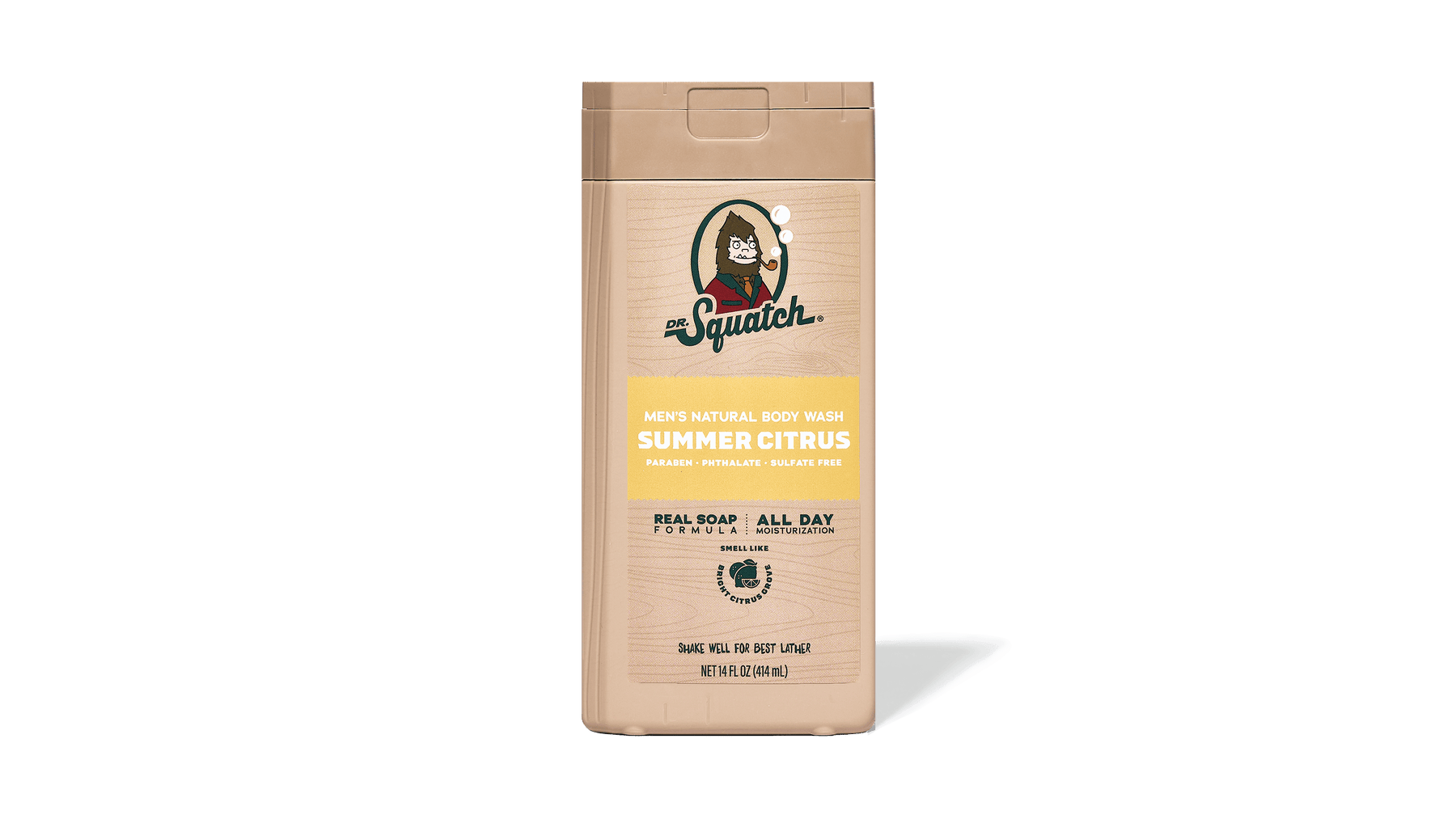 14 oz Summer Citrus Body Wash - Rugged Shower Start