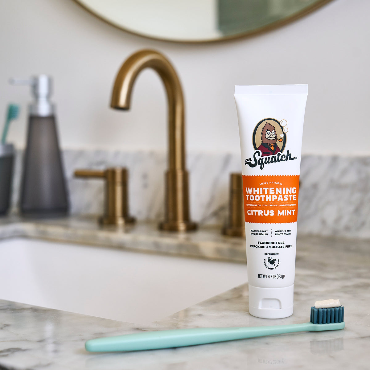 Citrus Mint Whitening Toothpaste - Premium Travel Care