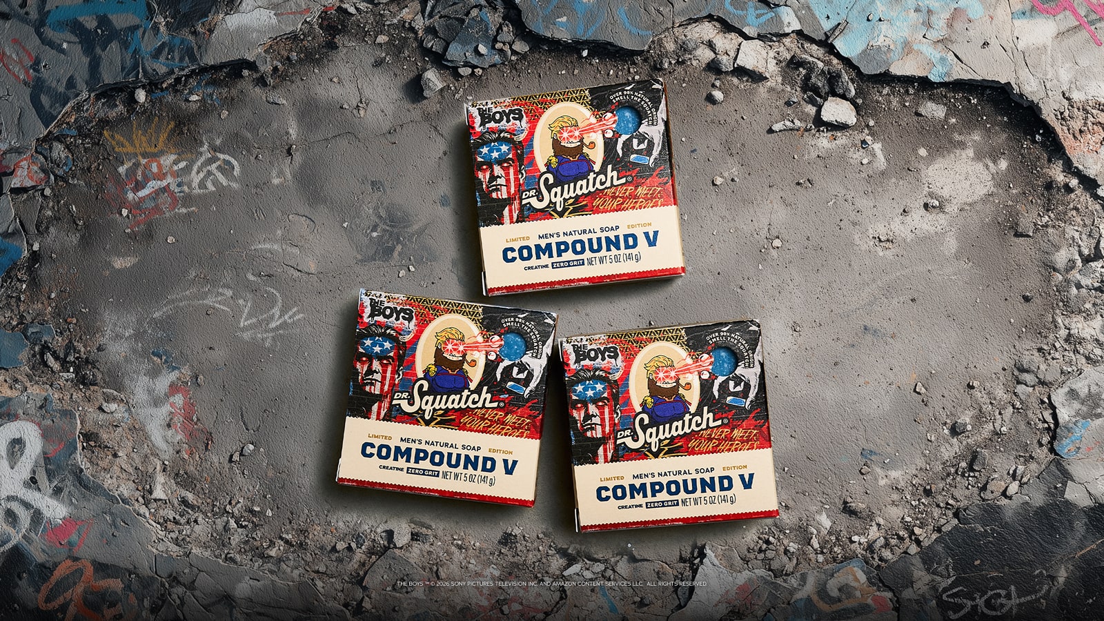 Compound V 3-Pack - Modern Gift Set