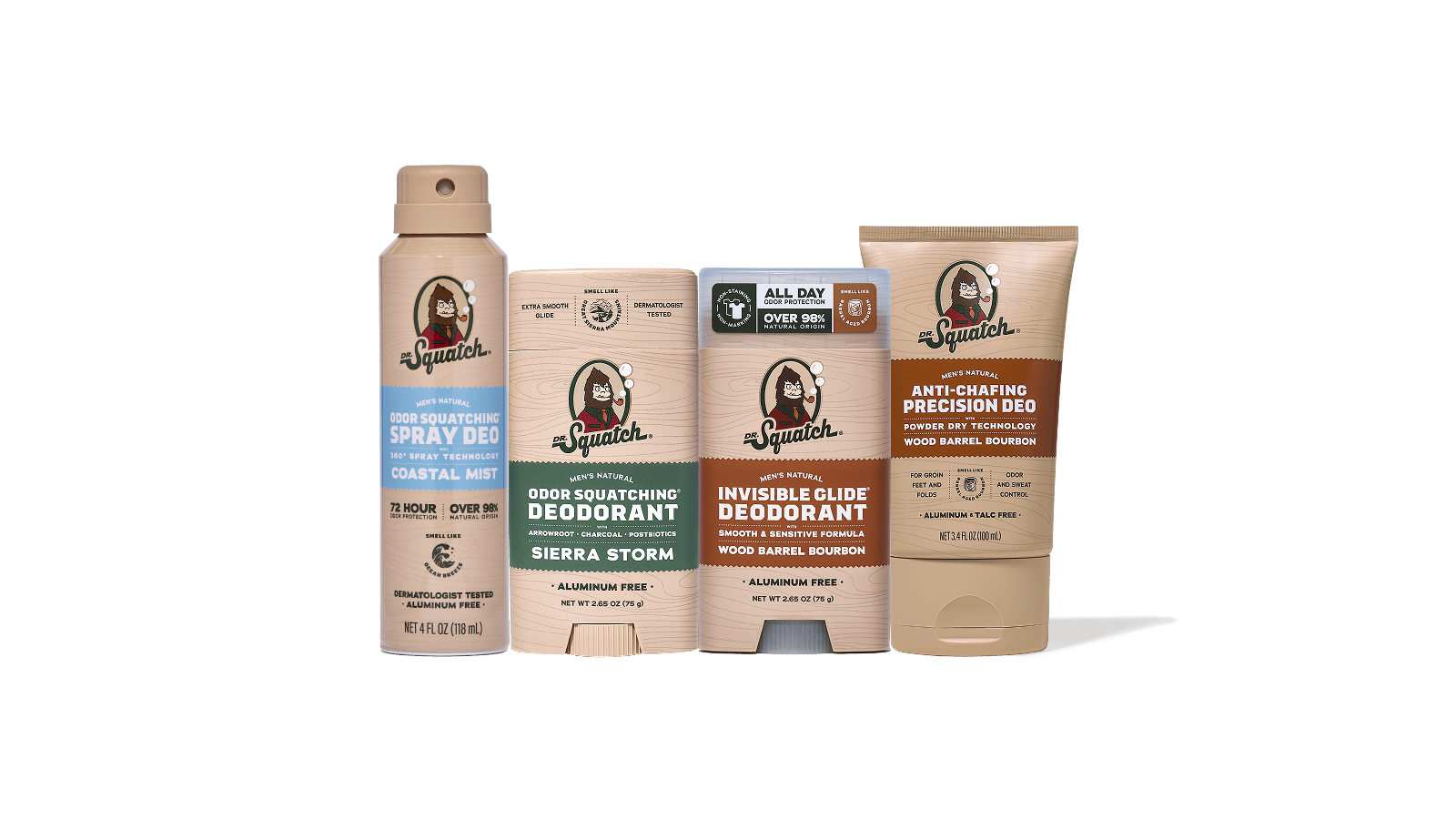 Deodorant Discovery Set - Fresh Outdoor Lineup