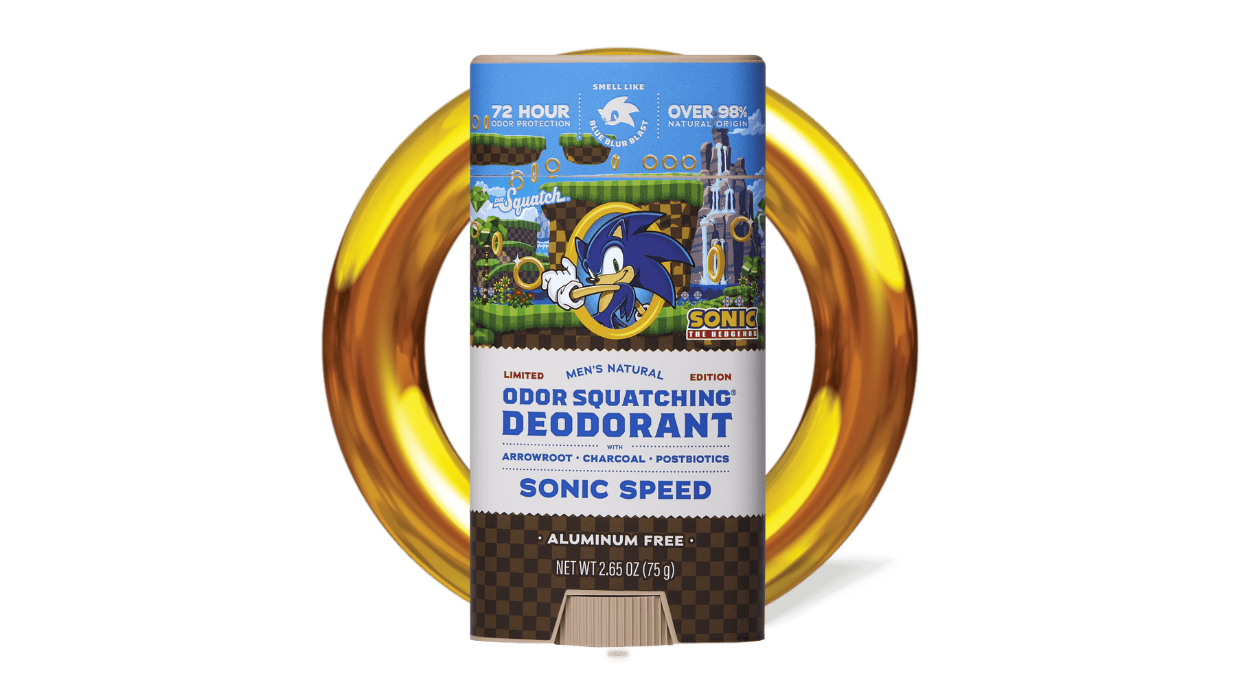 Sonic Speed Deodorant - Clean Active Guard