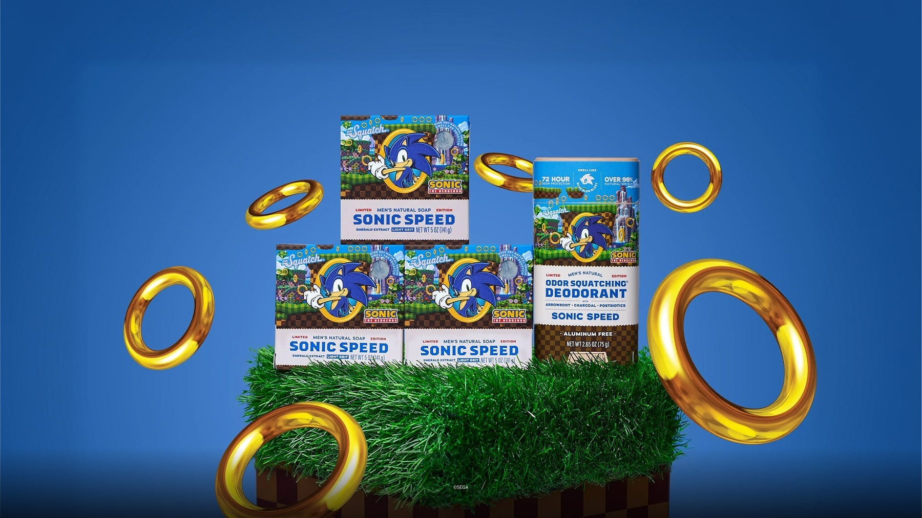 Sonic Speed Super Pack - Travel Fresh