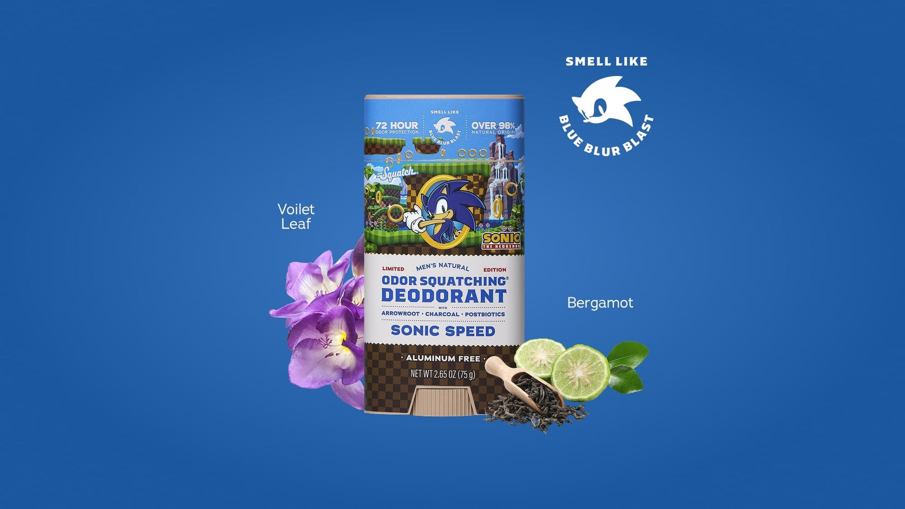 Sonic Speed Deodorant - Clean Active Guard